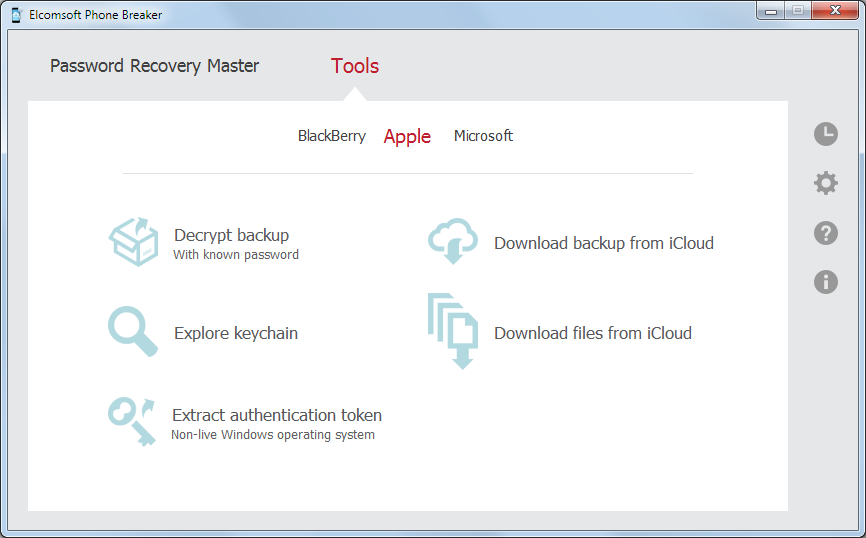 Elcomsoft iOS Forensic Toolkit FAQ, part 1 - Customer