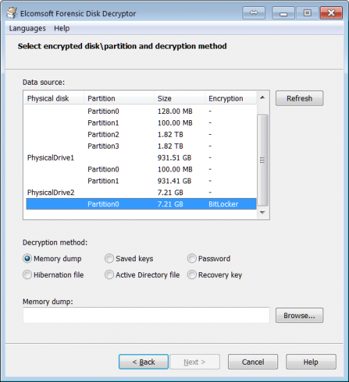 Elcomsoft Forensic Disk Decryptor 2.20.1011 for mac download