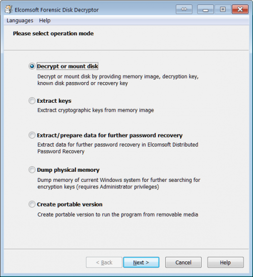 disk password protection registration key