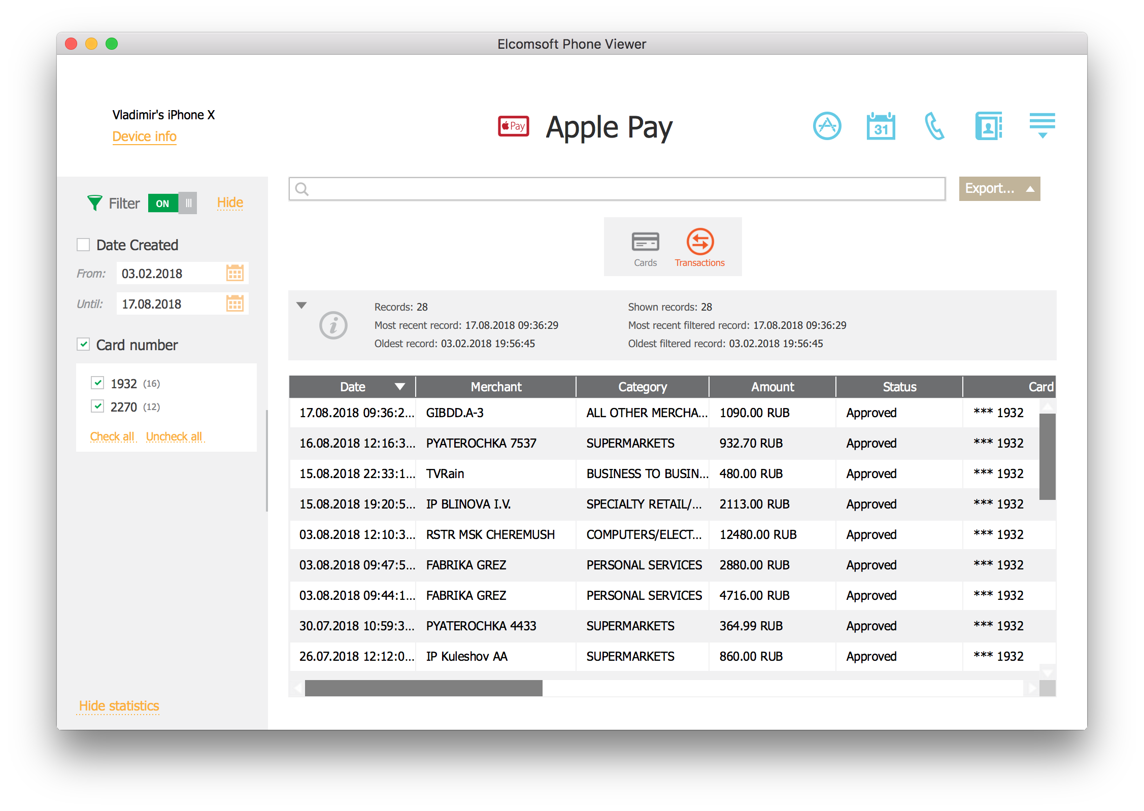 Itemized Receipt Apple Pay | TUTORE.ORG - Master of Documents