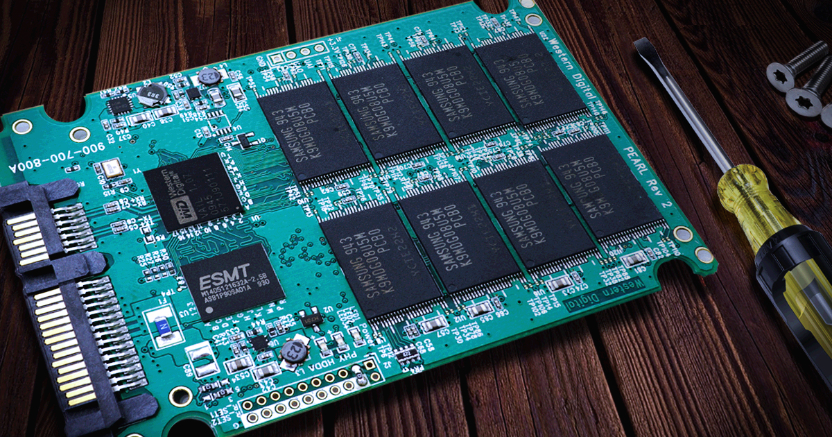 Ssd vs hot sale nand flash