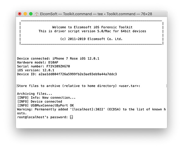 elcomsoft ios forensic toolkit