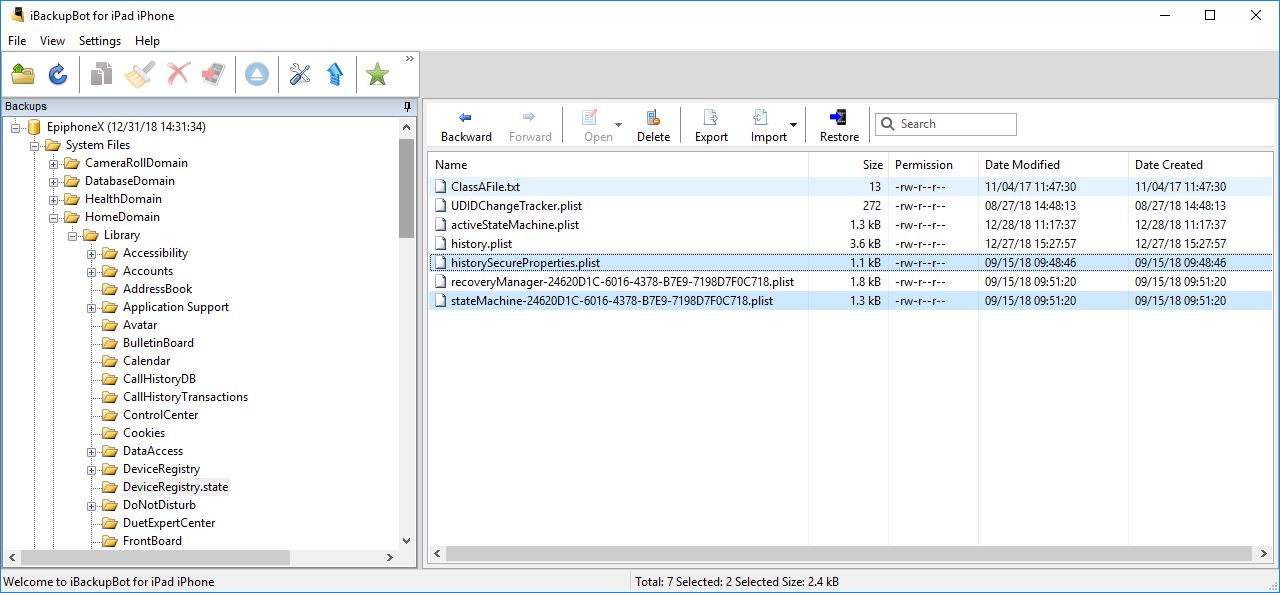 apple serial number by forensic analysis