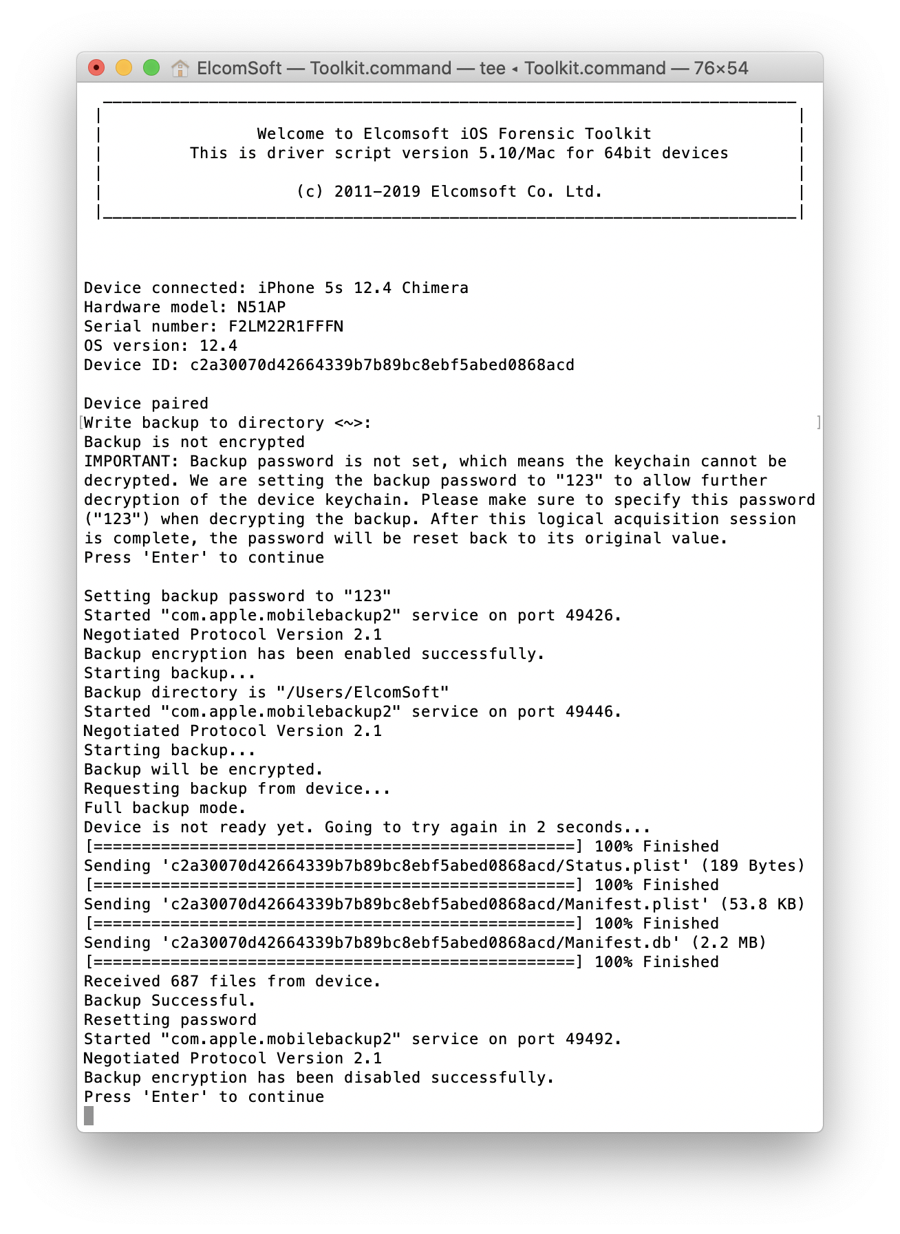 elcomsoft ios forensic toolkit mac crack