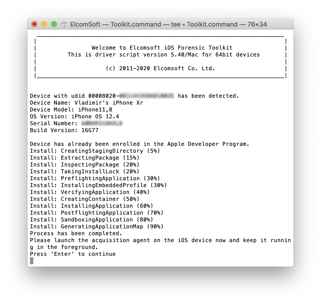 elcomsoft ios forensic toolkit mac crack