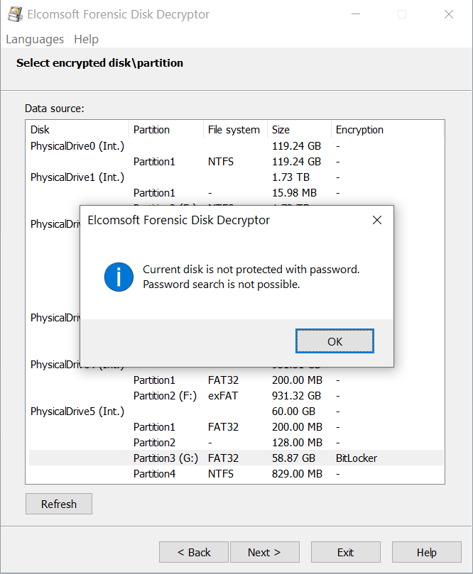 bitlocker password cracker software download