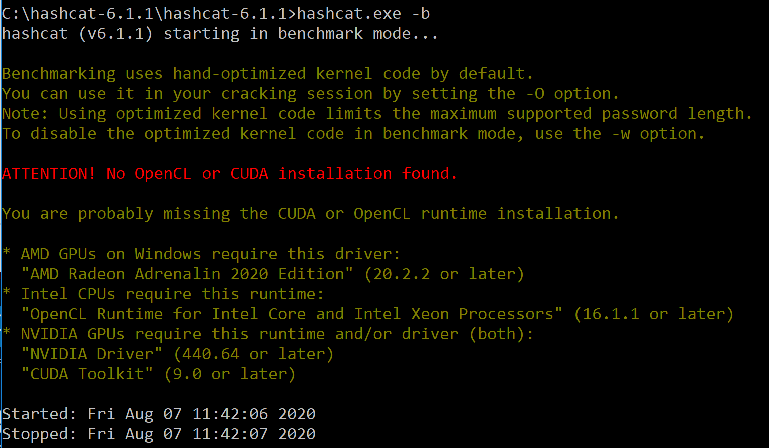 intel opencl driver performance